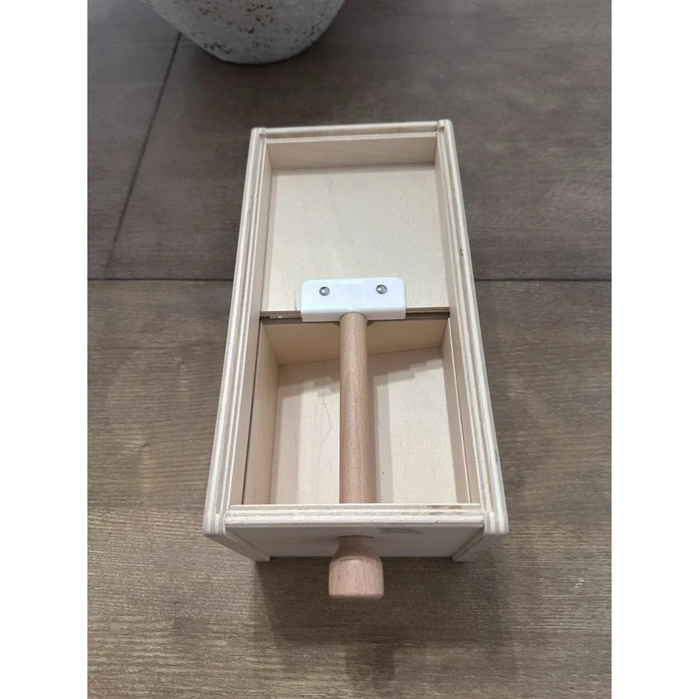 Lovevery Counting‎ Box Wooden  Developmental Baby Toy - Sliding Box